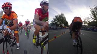 Alto Velo  Seasucker wins Giro di Burnaby 2015 split screen onboard CAM HollowayIlesic [upl. by Ijar310]