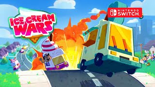 Ice Cream Wars Gameplay Nintendo Switch [upl. by Shiri]