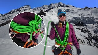 How to tie KIWI COILS easy way for GLACIER travel [upl. by Harima901]