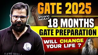 GATE 2025  How 18 Month GATE Preparation Will Change Your Life [upl. by Kristofor]