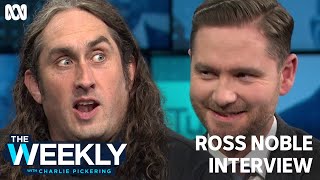 Ross Noble on being a comedian in a war zone  The Weekly  ABC TV  iview [upl. by Dippold257]