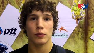 Alex Dieringer after Junior Worlds [upl. by Assina]