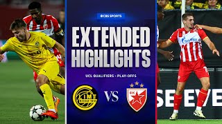 BodøGlimt vs Crvena zvezda Extended Highlights  UCL Qualifiers  Playoffs  CBS Sports Golazo [upl. by Ellynad]