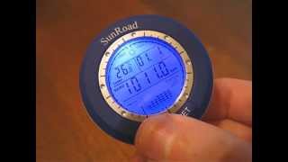 Барометр рыбака Fishing Barometer Altimeter для рыбалки Sunroad [upl. by Hands]