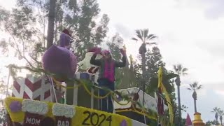 Pasadena rings in 2024 with 135th Rose Parade [upl. by Aidaas]