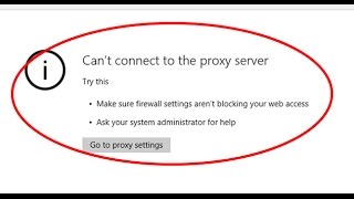 How to fix proxy server error Cant connect to the proxy server on microsoft edge windows 10 [upl. by Sturdivant]