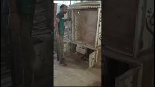 Sheesham wood Pooja mandir manufacturing banglore mob 9066140331 [upl. by Nednyl]