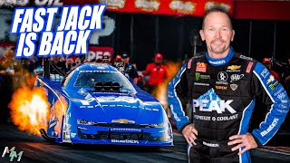 Jack Beckman Named Replacement for John Force [upl. by Oakleil]