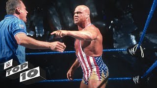 Kurt Angle annihilates everybody WWE Top 10 Nov 4 2017 [upl. by Veradia]