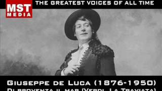 100 Greatest Singers GIUSEPPE DE LUCA [upl. by Drawdesemaj]