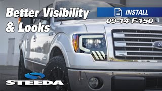 Add DRLs to Your F150  AlphaRex NOVA Headlights  Review amp Install [upl. by Lennor42]