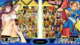 Capcom VS SNK 3 Battle of the Millennium Mugen  Character Selection Screen  Gameplay [upl. by Auoy874]