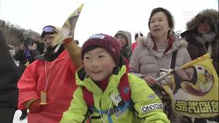 Noriaki Kasai  81 m  DANGEROUS JUMP  Sapporo 12022017 [upl. by Koblas636]