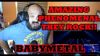 BABYMETAL  Rondo Of Nightmare  Live Budokan Black Night 2014  American Reaction アメリカ人 反応 [upl. by Ayama446]