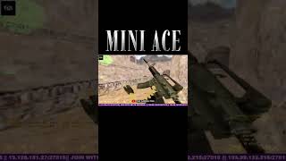 Mini Ace shorts counterstrike cs16 gaming [upl. by Brout]