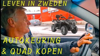 LEVEN IN ZWEDEN autokeuring amp quad kopen [upl. by Esetal]