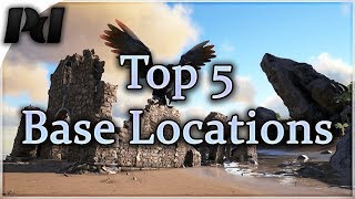 Valguero Top 5 Base Locations Ark Survival Evolved [upl. by Rieger]