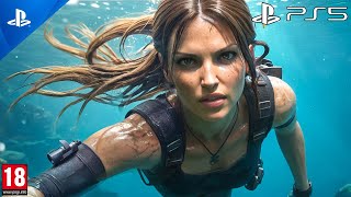 The Tomb Raider 2024  Realistic Immersive Ultra Graphics Gameplay 4K 60FPS HDR PS5 PRO New Game [upl. by Ahgiel]