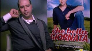 CHECCO ZALONE  intervista Che bella giornata  WWWRBCASTINGCOM [upl. by Sabir]