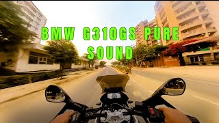 New BMW 2025 G310GS galloping on Indian Highway  Pure Sound  Moto ASMR [upl. by Foushee]