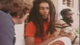 Bob Marley interview on Marijuana Trench Town Kingston Jamaica [upl. by Car249]