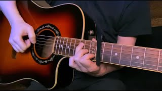 I put my capo on the 11th fret for it [upl. by Ahsiekel]