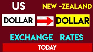 1 USD to NZD  Convert US Dollars to New Zealand Dollars Currency Exchange Rates Today [upl. by Akkahs]