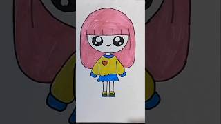 How To Draw A Barbie Girl shorts ytshorts barbie youtubeshorts trending drawing viralvideo [upl. by Raama]