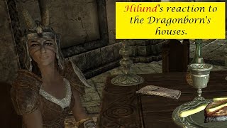 Hilunds Reaction to the Dragonborns houses [upl. by Reitman332]