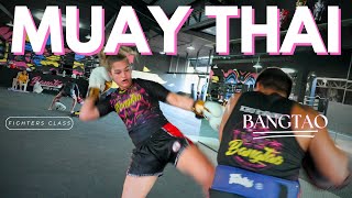 Fighters Class  Sparring amp Padwork  Bangtao Muay Thai amp MMA [upl. by Kwon]