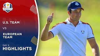 Highlights  Day 2  2023 Ryder Cup [upl. by Llireva180]