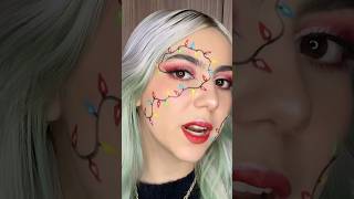 AL FIN un look navideño FÁCIL😍🎄 navidad maquillaje [upl. by Eeltrebor]