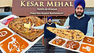 Faridabad मैं आया Kesar Mehal । Amritsar का Swad । unlimited Thali offers in Faridabad [upl. by Niki]