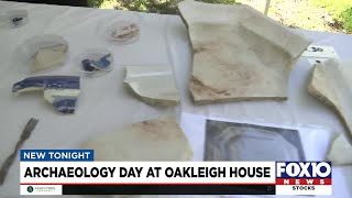 Archaeology Day held at Oakleigh House [upl. by Aneeram]