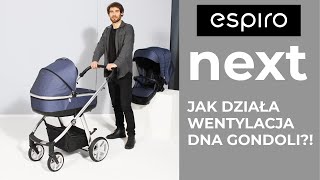 Jak działa wentylacja dna gondoli w wózku Next [upl. by Nalrah]