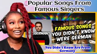 THESE ARE GERMAN SONGS Popular Songs From German Artists Wow Totally Blown Away [upl. by Guntar]