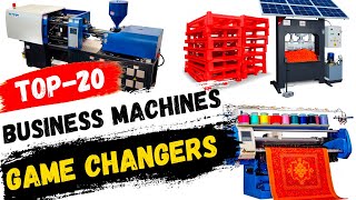 Business Machines that can make you money Top 20 profitable business ideas 2024 [upl. by Jorey]