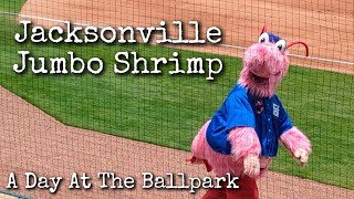 Jacksonville Jumbo Shrimp  A Day At The Ballpark  121 Financial Ballpark  Minor League  Florida [upl. by Renat]