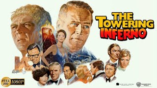 The Towering Inferno Disaster Movie 1974 HD  Paul Newman Steve McQueen Full Movie Review  Facts [upl. by Ahsaeit]