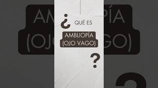 ¿Tu hijo podría tener ambliopía u ojo vago 🧐 Descubre las señales tempranas y cómo actuar 👶👓 [upl. by Ciprian631]