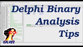 Tips For Analyzing Delphi Binaries in IDA Danabot [upl. by Yelnoc]