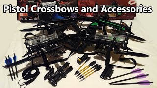 Pistol Crossbows and Accessories How to set them up [upl. by Diahann644]