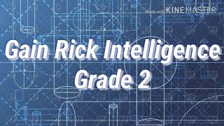 Gain Rick Intelligence SubliminalGRADE 2Subliminal Affirmations [upl. by Small]