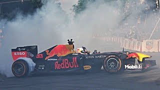 Max Verstappen Budapest 2019 Street Show Nagy Futam VII [upl. by Lindsey]