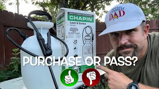 InDepth Review amp Demo of the Chapin SureSpray 1 Gallon Pump Sprayer [upl. by Newlin]