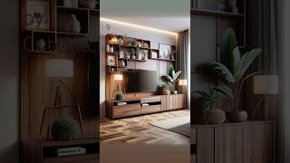 Elegant Walnut TV unit Tips from Cutekitchen  Since 1995 cabinet cutekitchen interiordesign [upl. by Lindsley]