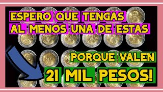 🎯Esta es ➡ LA MONEDA MEXICANA MÁS VALIOSA De 5 Pesos Centenario Y Bicentenario ¿Tienes una Vale💲💲 [upl. by Stanhope]