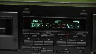 Onkyo TARW244 Dual Cassette Deck [upl. by Samohtnhoj149]