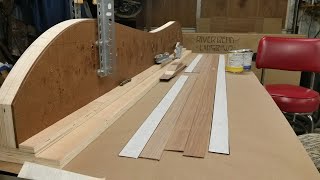 Laminated Walnut Longbow Glue Up [upl. by Herby287]