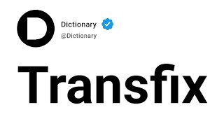 Transfix Meaning In English [upl. by Ahseele71]